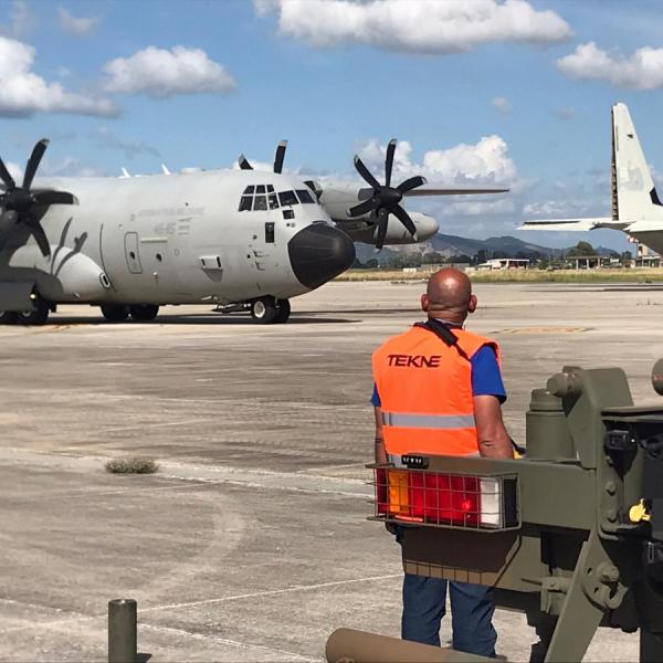 Prove di Avioimbarco per lo Shelter Carrier Truck